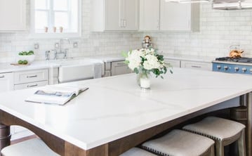 Quartz Countertop in Kitchen