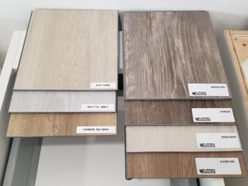 variety of vinyl flooring colors