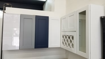 variety of shaker cabinet colors