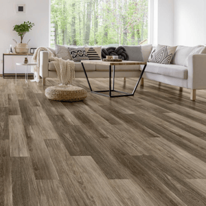 Luxury vinyl plank flooring in living rooms