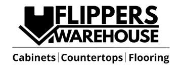 Flippers Warehouse New Logo (Black) Transparent