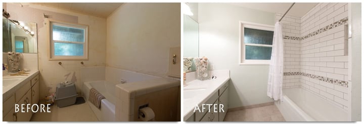 Bathroom Before & After