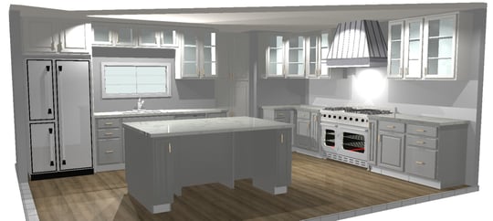 Online Kitchen Designer - 3D Kitchen Model