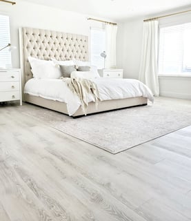 White Vinyl Flooring Planks