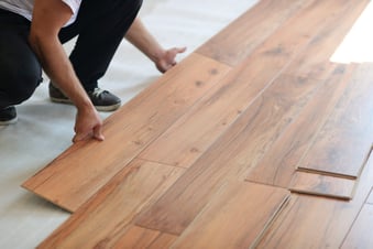 Installing vinyl plank floors