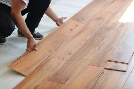 Installing Vinyl Plank flooring