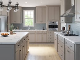 Gray Shaker Cabinets in Kitchen - The Pros and Cons of Shaker Style Cabinets